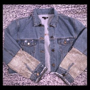 Fashion Nova Denim with rhinestones